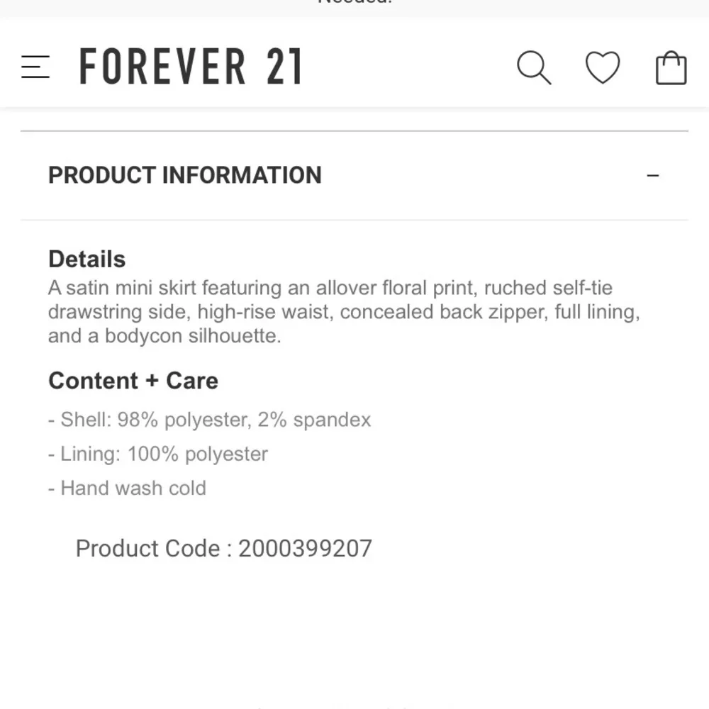 COPY - 💜 NWT F21 Lavender Floral Ruched Satin Mini M